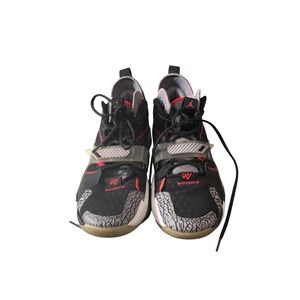 Jordan Why Not Zer0.3 Black Cement Mens‎ 11.5 Basketball Shoes CD3003-006